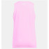 Camiseta de Tirantes de Fitness Under Armour Tech Twist Mujer Rosa
