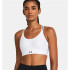 Sujetador Deportivo de Fitness Under Armour Infinity Mid 2.0 Mujer Blanco