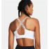 Sujetador Deportivo de Fitness Under Armour Infinity Mid 2.0 Mujer Blanco