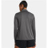 Camiseta de Fitness Under Armour Tech 1/2 Zip- Solid Mujer Gris