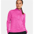 Camiseta de Fitness Under Armour Tech 1/2 Zip- Twist Mujer Rosa