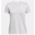 Camiseta de Fitness Under Armour Tech SSV- Twist Mujer Gris