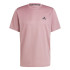 Camiseta de Fitness adidas Train Essentials Training Hombre Rosa