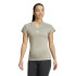 Camiseta adidas Aeroready Train Essentials Minimal Branding V-Neck Mujer Gris