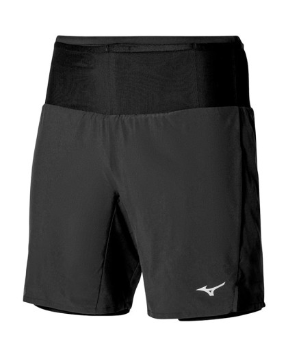 Alón De Running Mizuno Multi Pocket 2In1 7.5 Hombre Negro