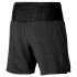 Alón De Running Mizuno Multi Pocket 2In1 7.5 Hombre Negro