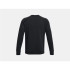 Camiseta de Fitness Under Armour Rival Fleece Crew Hombre Negro