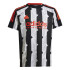 Camiseta adidas Tiro Infantil Negro/Blanco