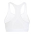 Sujetador Deportivo de Fitness adidas Powerreact Big Logo Graphic Mujer Blanco