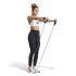 Sujetador Deportivo de Fitness adidas Aeroreact Big Logo Graphic Mujer Blanco