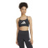 Sujetador Deportivo de Fitness adidas Aeroreact Big Logo Graphic Mujer Negro