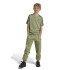 Pantalón adidas Tiberio 3-Stripes Colorblock Infantil Verde