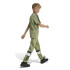 Pantalón adidas Tiberio 3-Stripes Colorblock Infantil Verde