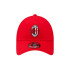 Gorra New Era Core 9FORTY AC Milán Rojo Hombre