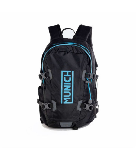 Mochila Munich Trek Negro/Azul