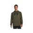 Sudadera de Fitness Under Armour Fleece Big Logo Hombre Verde