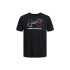 Camiseta de Fitness Under Armour GL FOUNDATION UPDATE SS Hombre Negro