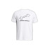 Camiseta de Fitness Under Armour GL FOUNDATION UPDATE SS Hombre Blanco