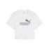 Camiseta Puma Girls Logo Cropped Niña