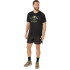 Pantalones Cortos de Trail ASICS Fujitrail All Over Print 5In Short Hombre Negro