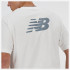 Camiseta New Balance Sport Essentials Logo Hombre Blanco