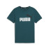 Camiseta Puma Ess+ 2 Col Logo Niño Azul