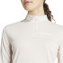 Camiseta de Montaña adidas Terrex Multi Half Zip Longsleeve Mujer Marrón Claro