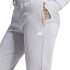Pantalón de Fitness adidas Aeroready Game & Go Regular Tapered Fleece Mujer Gris