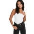 Camiseta Only live Love S/L Long Blanco Mujer