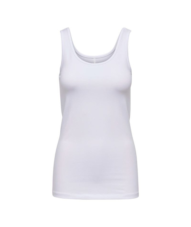 Camiseta Only Onllive Love Blanco Mujer