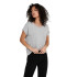 Camiseta Only moster S/S Light Gris Mujer