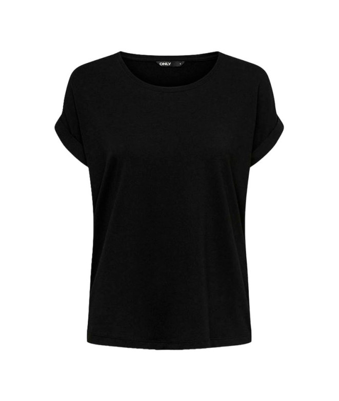 Camiseta Only moster S/S Negro Mujer