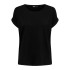 Camiseta Only moster S/S Negro Mujer