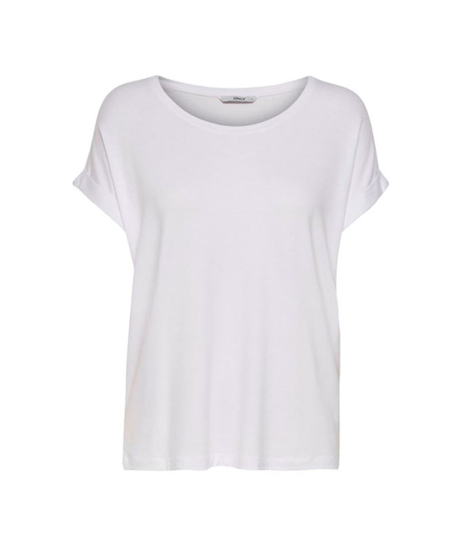 Camiseta Only moster S/S Blanco Mujer