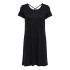 Vestido Only bera Back Lace Up S/S Negro Mujer