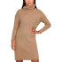 Vestido Only jana Cowlnck Wool Indian Tan Mujer