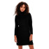 Vestido Only jana Cowlnck Wool Negro Mujer