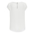 Camiseta Only vic S/S Solid Ptm Cloud Dancer Mujer