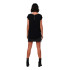 Camiseta Only vic S/S Solid Ptm Negro Mujer