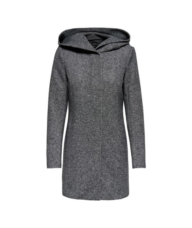 Chaqueta ONLY Onlsedona Light Coat Dark Gris Mujer