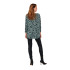 Camiseta Only elcos 4/5 Aop Chinois Verde Mujer