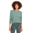 Camiseta Only glamour 3/4 Chinois Verde Mujer