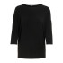 Camiseta Only Onlglamour 3/4 Negro Mujer