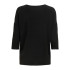 Camiseta Only Onlglamour 3/4 Negro Mujer