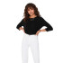 Camiseta Only Onlglamour 3/4 Negro Mujer