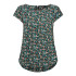 Camiseta Only vic S/S Aop Ptm Balsam Verde Mujer