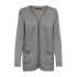 Sudadera Only lesly Open Cardigan Blancocap Gray Mujer