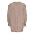 Sudadera Only Onllesly Open Cardigan Beige Mujer