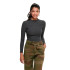 Camiseta Only emma High Dark Gris Mujer