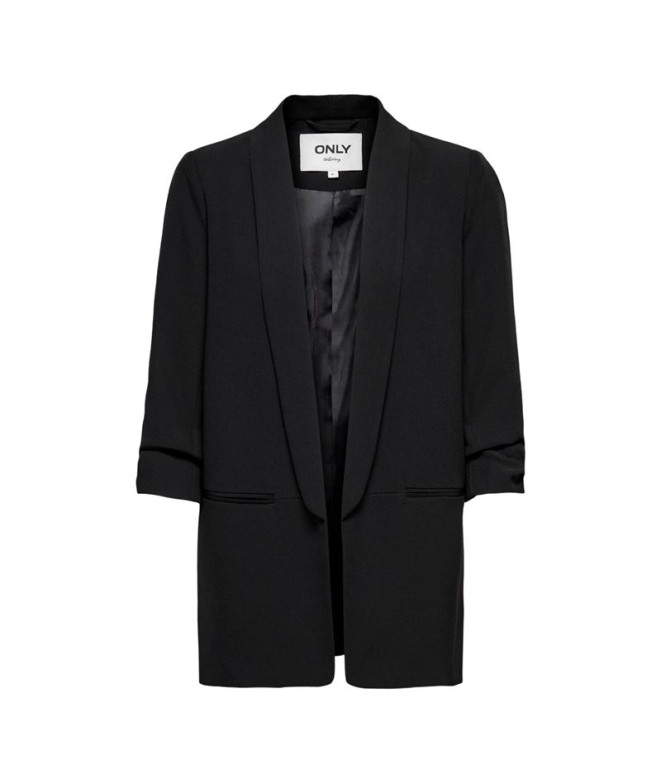 Chaqueta Only Onlelly 3/4 Life Negro Mujer